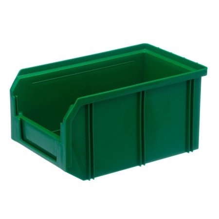 Пластиковый ящик V-2 234х149х120 мм, зеленый