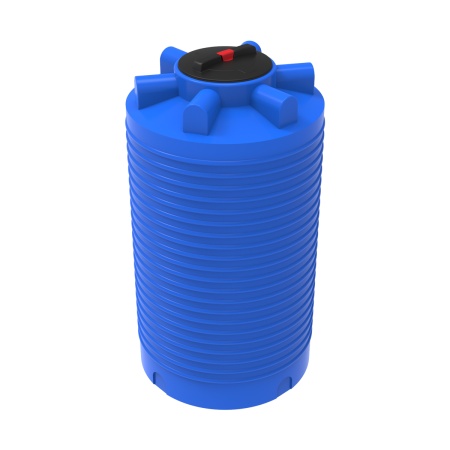 Емкость пластиковая для воды ЭВЛ-Т 500 л синяя