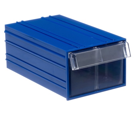 Короб с выдвижным ящиком С-2 232х140х100, синий