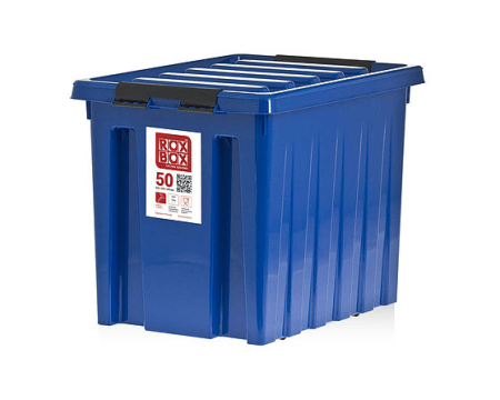 Контейнер Rox Box 50 л. 500х390х405 мм синий