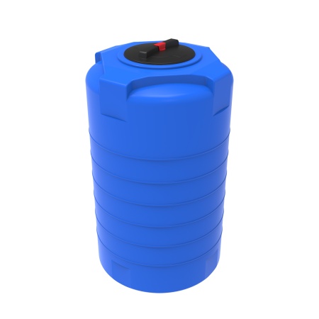 Емкость пластиковая для воды T 500 л синяя