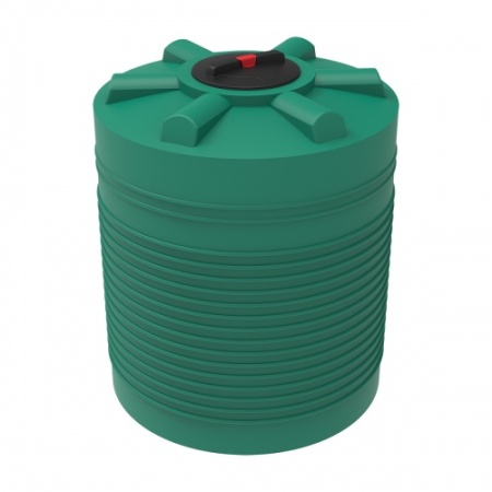 Емкость пластиковая для воды ЭВЛ 750 л зеленая