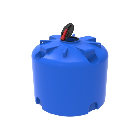 Емкость пластиковая для воды TR 4500 л с откидной крышкой синяя