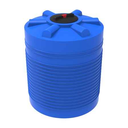 Емкость пластиковая для воды ЭВЛ 750 л синяя