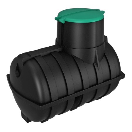 Емкость подземная пластиковая U 3000 oil черный (3000 литров)